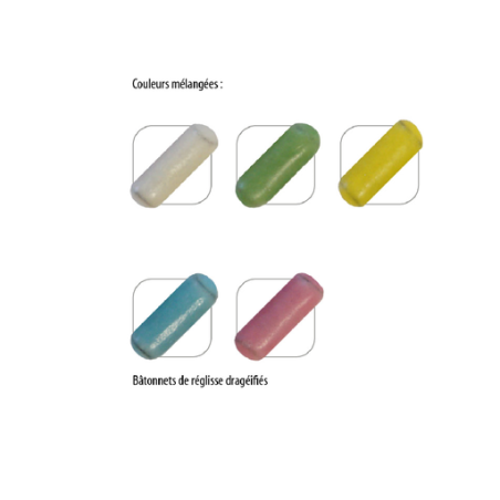 Sachet de bonbon personnalisable Carensac Haribo® (par lot de 100 sachets) 4 pièces 15g Sachet de bonbon personnalisable Carensac Haribo® (par lot de 100 sachets) 4 pièces 15g