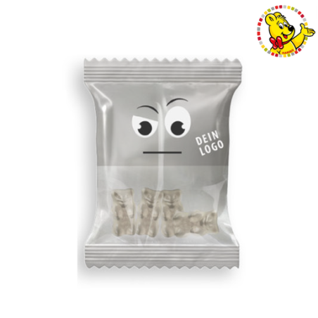 Sachet de bonbon personnalisable L'Ours d'Or Spécial Haribo® (par lot de 100 sachets) 10g Sachet de bonbon personnalisable L'Ours d'Or Spécial Haribo® (par lot de 100 sachets) 10g