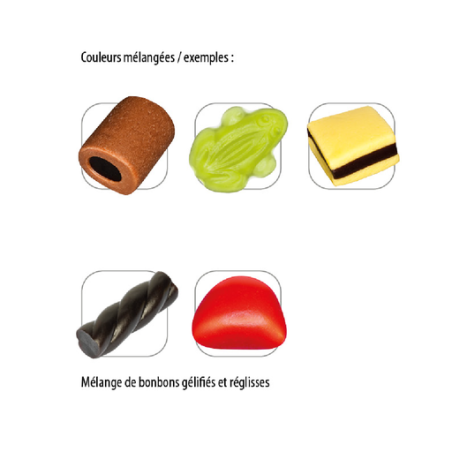 Sachet de bonbon personnalisable Color-Rado Haribo® 150g Sachet de bonbon personnalisable Color-Rado Haribo® 150g