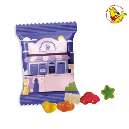 Sachet de bonbon personnalisable mini Mix Haribo® (par lot de 100 sachets) 10g Sachet de bonbon personnalisable mini Mix Haribo® (par lot de 100 sachets) 10g