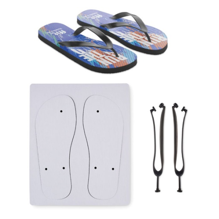 Tongs personnalisable en sublimation Sunny taille 38-41 Tongs personnalisable en sublimation Sunny taille 38-41