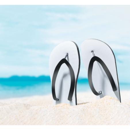 Tongs personnalisable en sublimation Sunny taille 38-41 Tongs personnalisable en sublimation Sunny taille 38-41