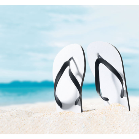 Tongs personnalisable en sublimation Sunny taille 44-46