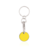 Porte-clés jeton caddie personnalisé métal Euromarket Porte-clés jeton caddie personnalisé métal Euromarket