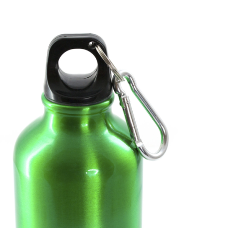 Gourde aluminium personnalisable 400 ml - Mento
