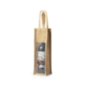 Sac personnalisable pour bouteille en jute Holden Sac personnalisable pour bouteille en jute Holden