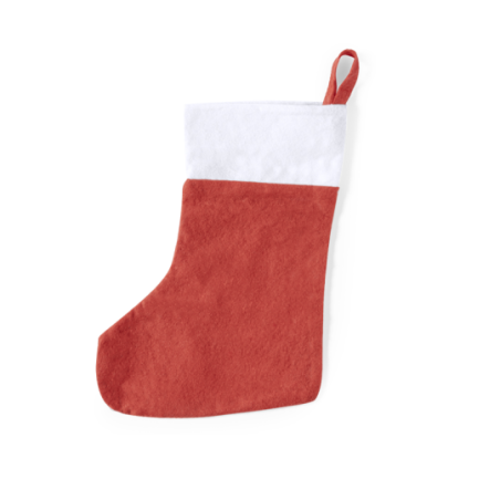Chaussette de noël personnalisable en polyester Saspi