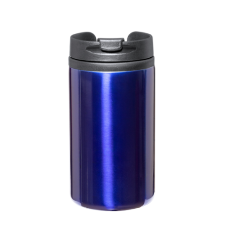 Mug isotherme publicitaire à double paroi inox et pp 290ml - TIKI