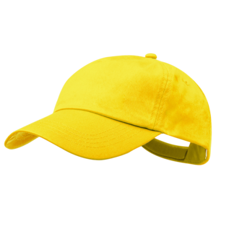 Casquette publicitaire profilé pour le sport avec 5 panneaux en coton brossé - Basile Casquette publicitaire profilé pour le sport avec 5 panneaux en coton brossé - Basile