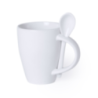 Tasse personnalisable avec sa cuillère 300ml Samay Tasse personnalisable avec sa cuillère 300ml Samay