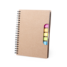 Bloc-notes publicitaire avec notes adhésives Tiblan