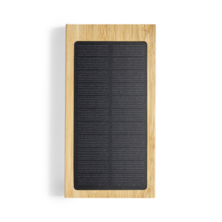 Batterie externe solaire personnalisable 10000 mAh + induction 5W Diuk Batterie externe solaire personnalisable 10000 mAh + induction 5W Diuk