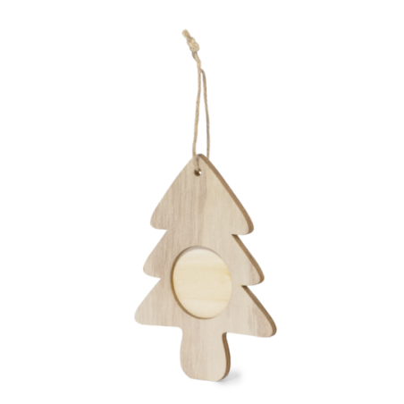 Ornement personnalisé en bois pour sapin de Noël - Jorik Ornement personnalisé en bois pour sapin de Noël - Jorik