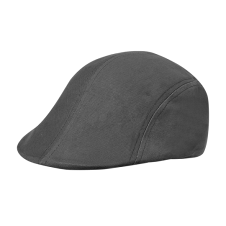 Beret personnalisable 100% coton Bruck avec velcro Beret personnalisable 100% coton Bruck avec velcro