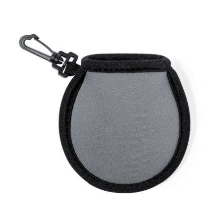 Étui personnalisable avec chiffon pour néttoyer les balles de golf - Hese