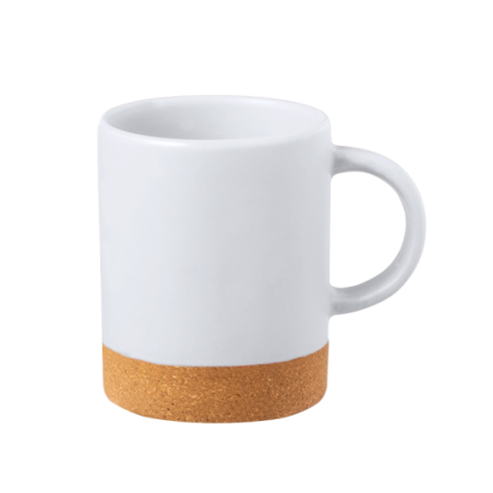 Mug céramique personnalisé avec base en liège 350ml - Melmak