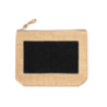 Trousse de toilette personnalisable en jute et coton Kasmie Trousse de toilette personnalisable en jute et coton Kasmie
