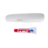Kit personnalisable brosse à dent pliable en paille de blé avec dentifrice Amondo Kit personnalisable brosse à dent pliable en paille de blé avec dentifrice Amondo