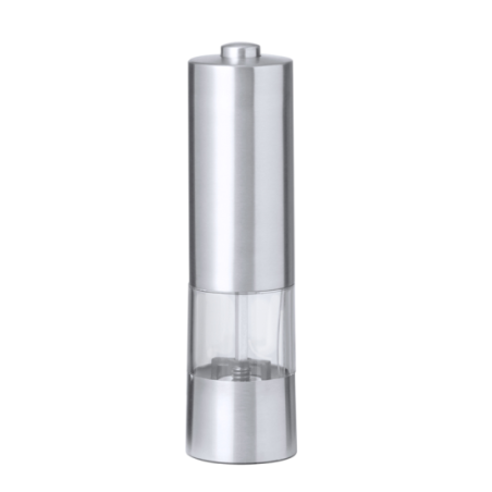 Moulin à Sel et Poivre Électrique personnalisable en inox Cinder Moulin à Sel et Poivre Électrique personnalisable en inox Cinder
