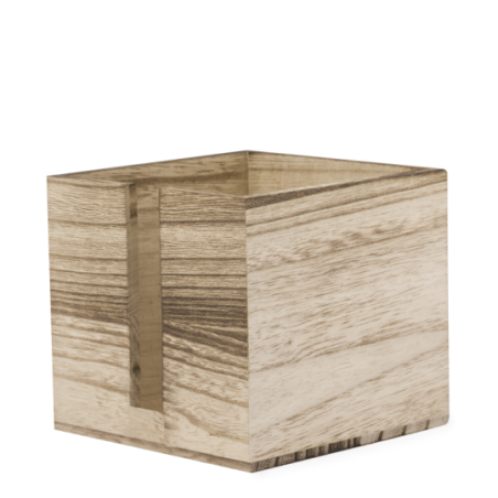 Porte-Serviettes publicitaire en bois Yingo