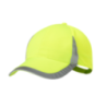 Casquette publicitaire réfléchissante jaune fluo en microfibre Destada Casquette publicitaire réfléchissante jaune fluo en microfibre Destada