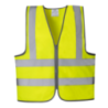 Gilet publicitaire Réfléchissant Jestol en polyester Gilet publicitaire Réfléchissant Jestol en polyester
