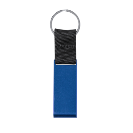 Porte-Clés publicitaire support de téléphone/tablette en Aluminium recyclé Fique