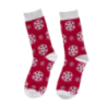 Chaussettes personnalisable avec motifs de Noël en polyester Taille S/M ou L/XL - Scrubit Chaussettes personnalisable avec motifs de Noël en polyester Taille S/M ou L/XL - Scrubit
