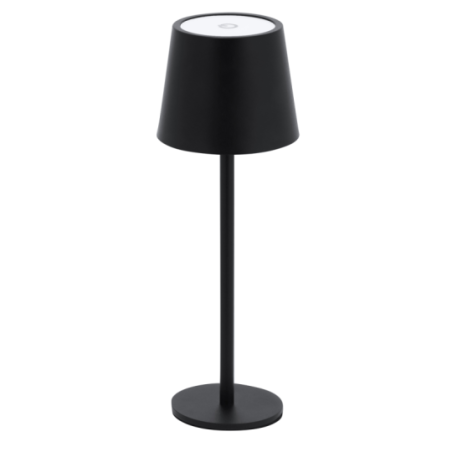 Lampe personnalisable en métal noir 48 LEDS et batterie 1200 mAh Lampe personnalisable en métal noir 48 LEDS et batterie 1200 mAh