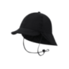 Casquette personnalisable premium en polyester avec protège nuque et cordon - Fraser Casquette personnalisable premium en polyester avec protège nuque et cordon - Fraser