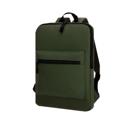 Sac à dos personnalisable en PU soft touch pour ordinateur 15" - Yilmir