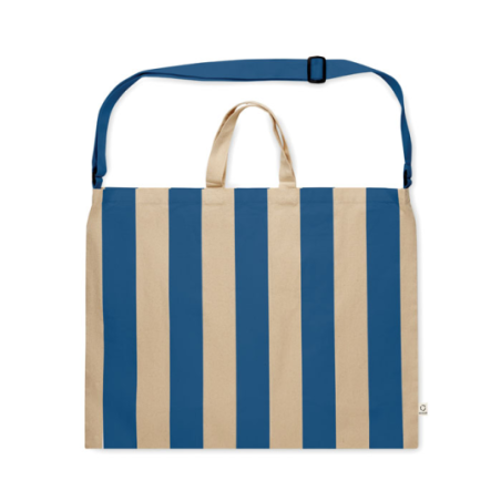Grand sac de plage personnalisable en polycoton recyclé 280gr/m² - LAGUNA Grand sac de plage personnalisable en polycoton recyclé 280gr/m² - LAGUNA