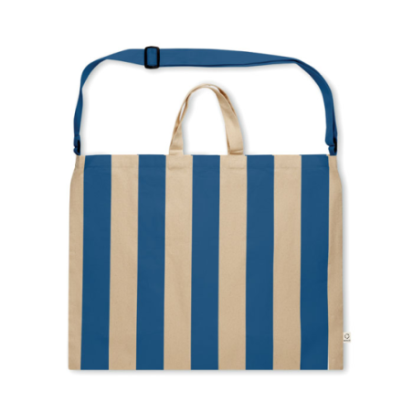 Grand sac de plage personnalisable en polycoton recyclé 280gr/m² - LAGUNA Grand sac de plage personnalisable en polycoton recyclé 280gr/m² - LAGUNA