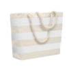 Sac de plage personnalisable en coton rayé 220 gr/m² avec corde - HEAVEN Sac de plage personnalisable en coton rayé 220 gr/m² avec corde - HEAVEN