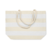 Sac de plage personnalisable en coton rayé 220 gr/m² avec corde - HEAVEN Sac de plage personnalisable en coton rayé 220 gr/m² avec corde - HEAVEN