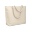 Sac de plage en coton recyclé 220gr/m² personnalisable avec anse en corde - MARE Sac de plage en coton recyclé 220gr/m² personnalisable avec anse en corde - MARE