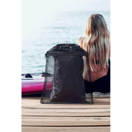 Sac étanche publicitaire en RPET 210D - 6L - SCUBA Sac étanche publicitaire en RPET 210D - 6L - SCUBA