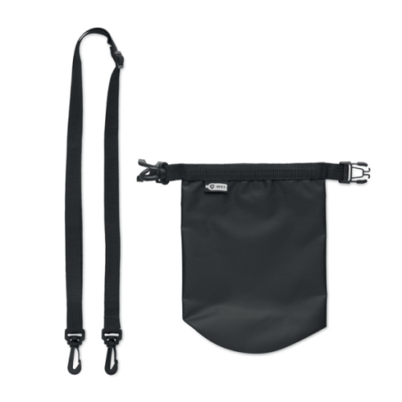 Petit sac étanche publicitaire en RPET 210T - 1,5L - BOLSAIBLE Petit sac étanche publicitaire en RPET 210T - 1,5L - BOLSAIBLE