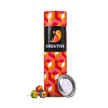 Tube Personnalisable Chupa Chups 700g (mix saveurs) Tube Personnalisable Chupa Chups 700g (mix saveurs)