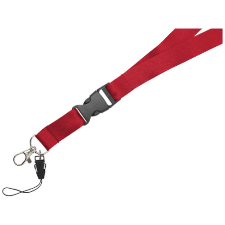 Tour de cou personnalisé avec boucle amovible, porte-téléphone Sagan Tour de cou personnalisé avec boucle amovible, porte-téléphone Sagan