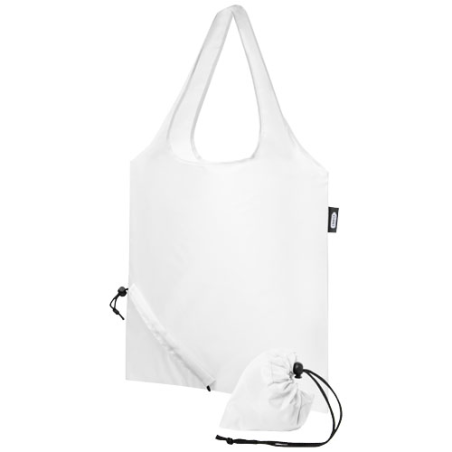 Tote bag personnalisé pliable Sabia en PET recyclé 7L