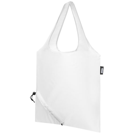 Tote bag personnalisé pliable Sabia en PET recyclé 7L