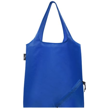 Tote bag personnalisé pliable Sabia en PET recyclé 7L