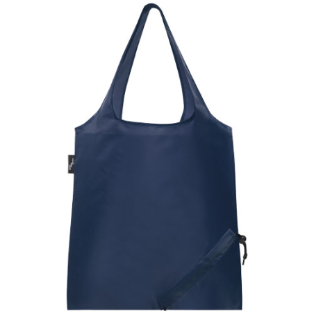 Tote bag personnalisé pliable Sabia en PET recyclé 7L