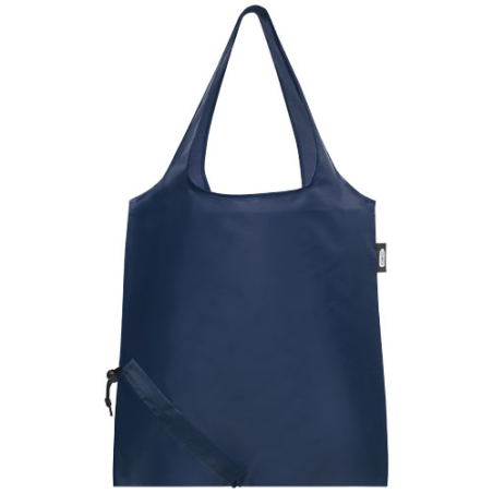 Tote bag personnalisé pliable Sabia en PET recyclé 7L