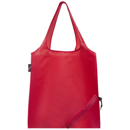 Tote bag personnalisé pliable Sabia en PET recyclé 7L
