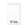 Porte-badge publicitaire transparent 7,5x12,5cm BADGO