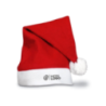 Bonnet de noël personnalisé avec pompon blanc Bonnet de noël personnalisé avec pompon blanc