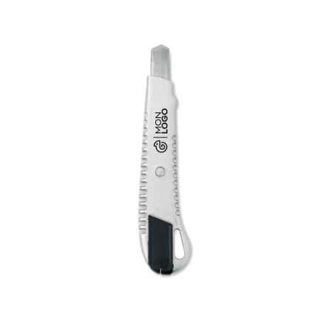 Cutter personnalisable rétractable en aluminium