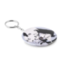 Décapsuleur porte-clés personnalisable en métal Ø 5,8cm